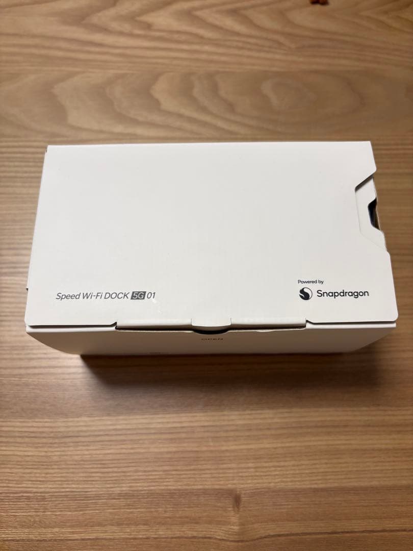 Speed Wi-Fi DOCK 5G 01 ブラック　新品　未使用