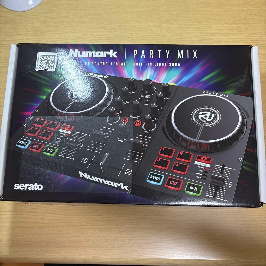 【PC・スマホ接続可能！】 Numark Party Mix DJコントローラー