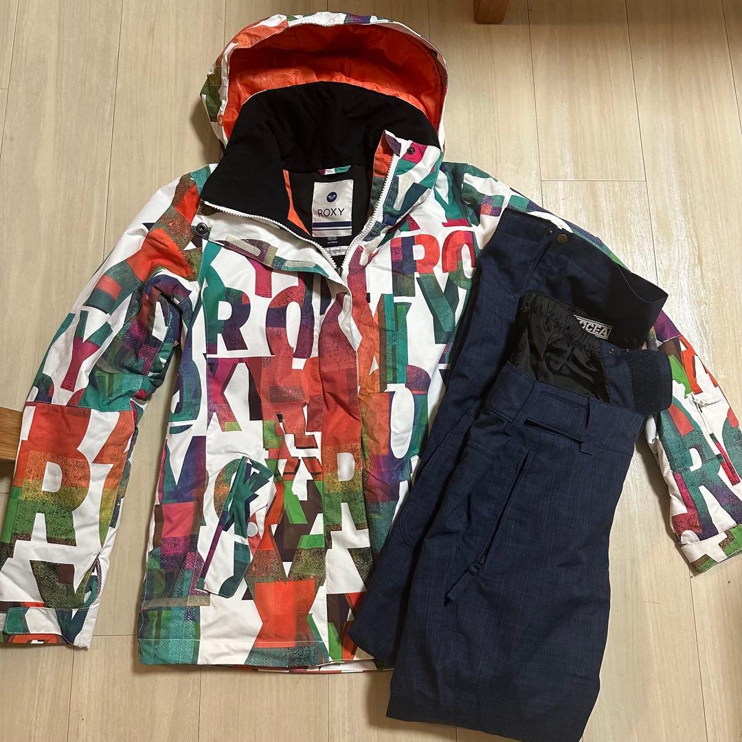 【美品】ROXY スノーボードウェアセット