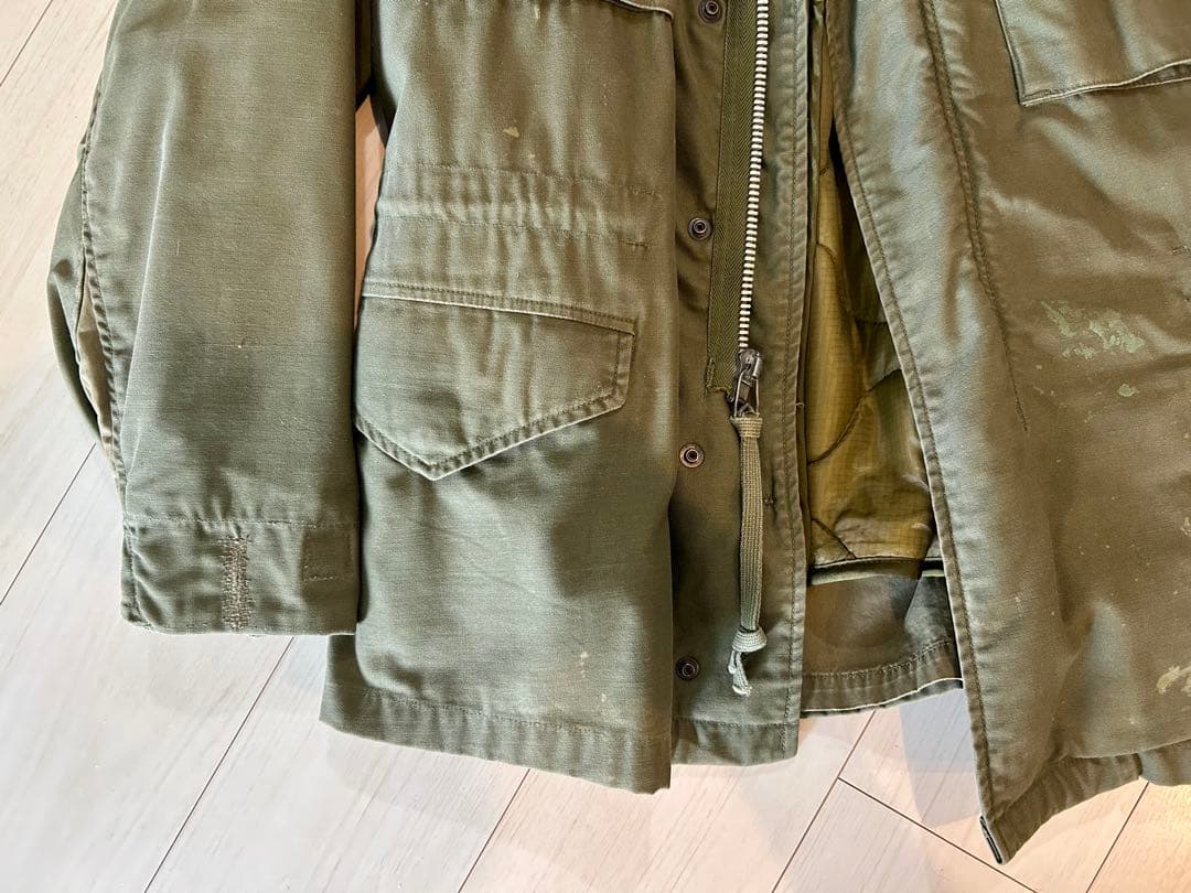 60'sU.S. ARMY M65フィールドジャケット1st.米軍実物ライナー付