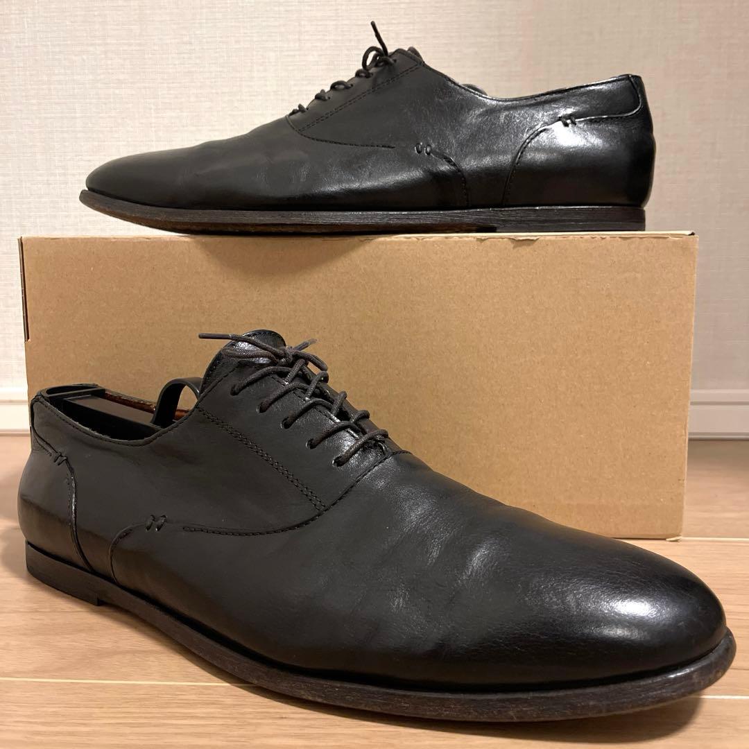 良品 ブッテロ BUTTERO B2192 ドレスシューズ ブラックレザー 42