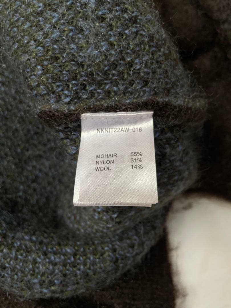 【期間限定値下げ】Nknit wave pattern mohair size2
