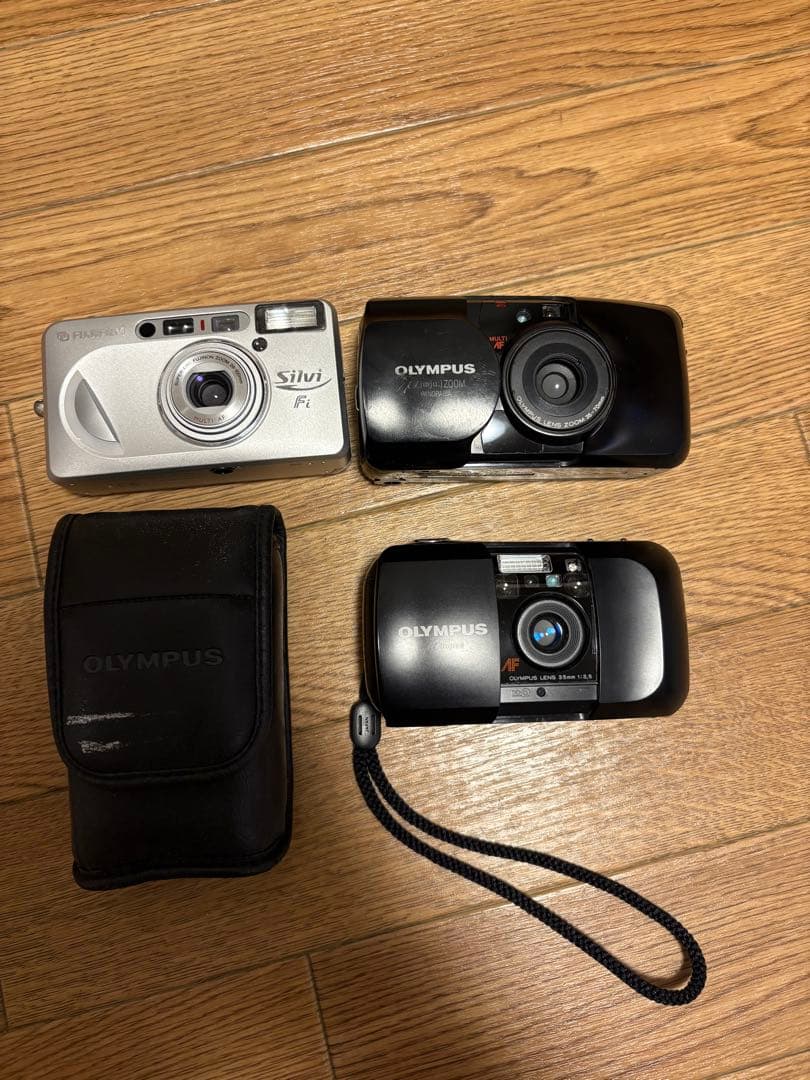 OLYMPUS　μ（ミュー）fujifilm silvi Fi フィルムカメラ