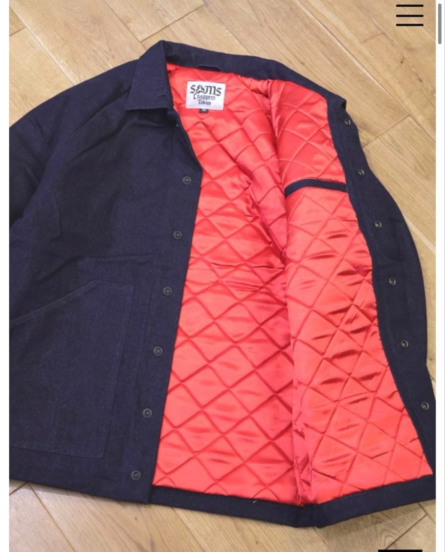 SAMS MOTORCYCLE デニムカバーオールジャケット