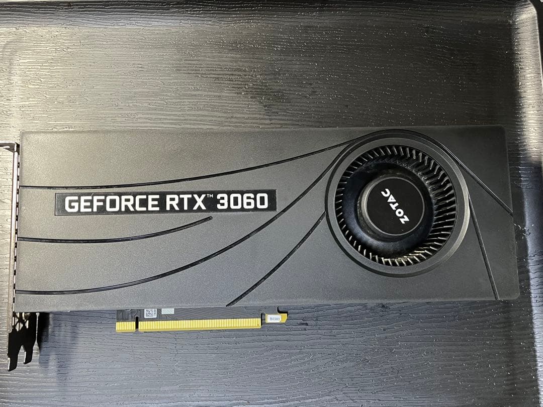 【値下げ】ZOTAC GeForce RTX3060 12GB GDDR6