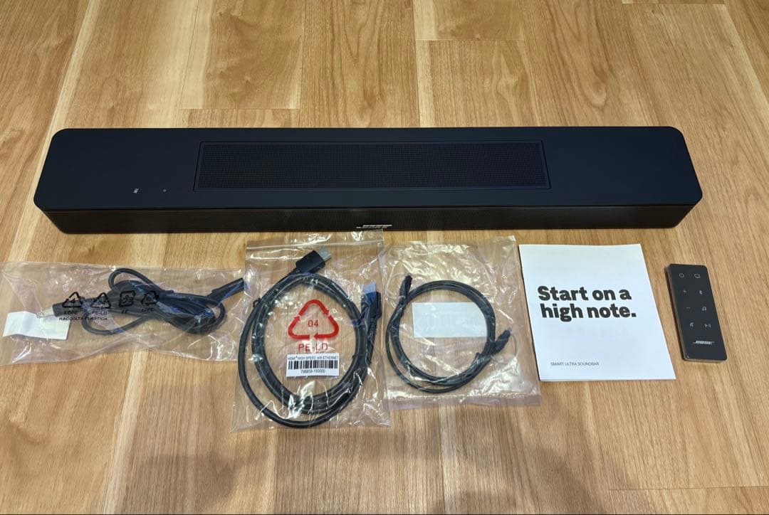 【良品】Bose Smart Soundbar ブラック　サウンドバー