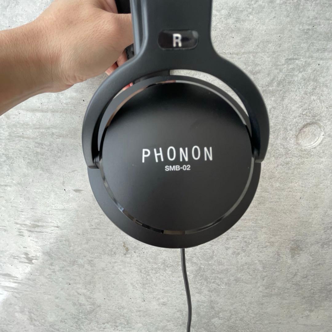 PHONON SMB-02 モニターヘッドホン 有線 密閉型 スタジオモニター