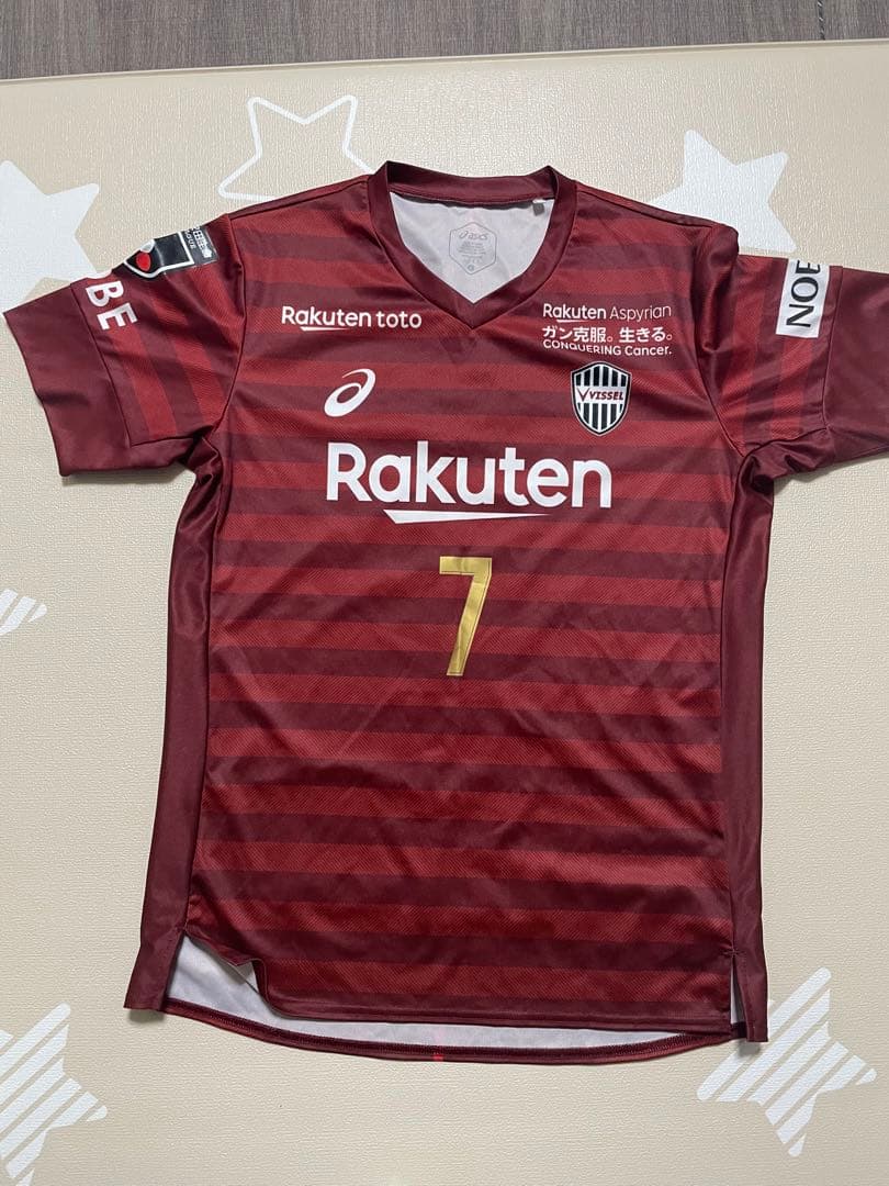 ヴィッセル神戸 ダビドビジャ 引退 ユニフォーム 2019 Lサイズ　値段交渉可