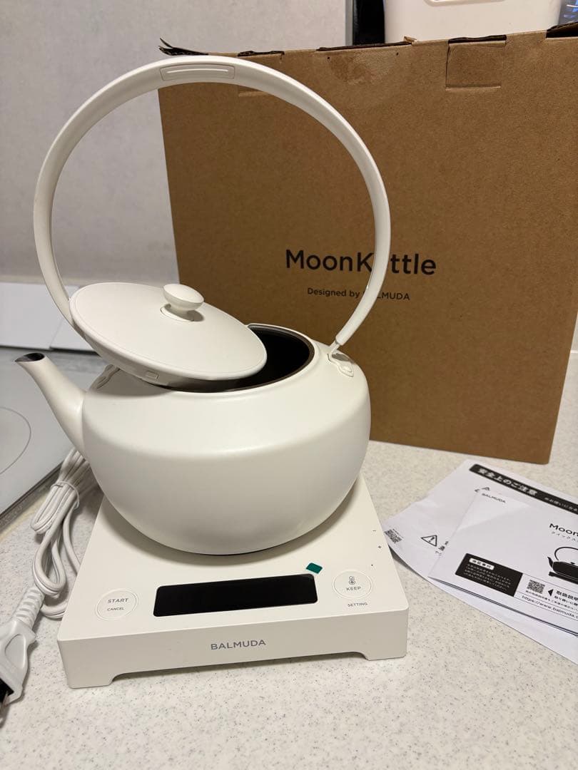BALMUDA Moon Kettle ホワイト
