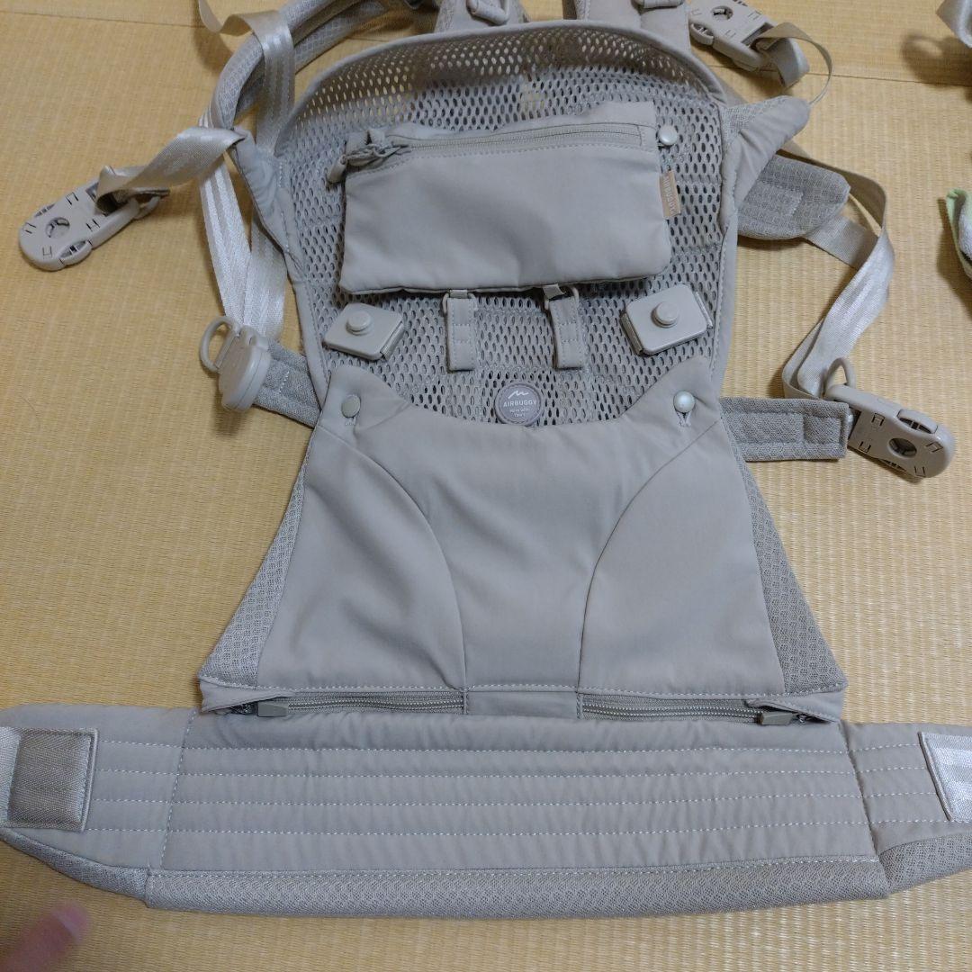 抱っこ紐 AIRBUGGY BABY CARRIER　箱あり　説明書付