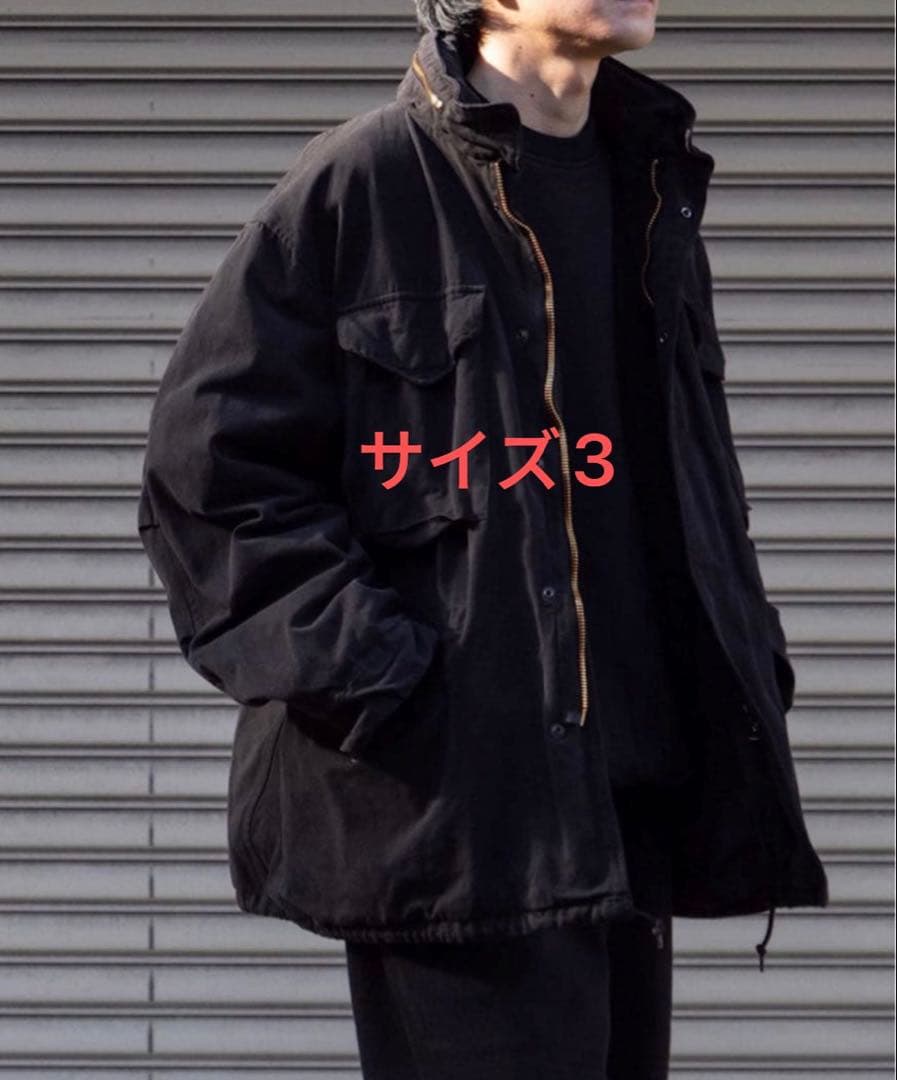 COMOLI 25AW 製品染　M-65 サイズ3