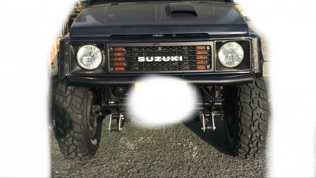 JA11 1型 純正グリル ウインカー移動ブラケットセット