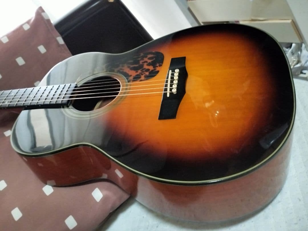 Morris モーリス アコースティックギター 小ぶり ケース付