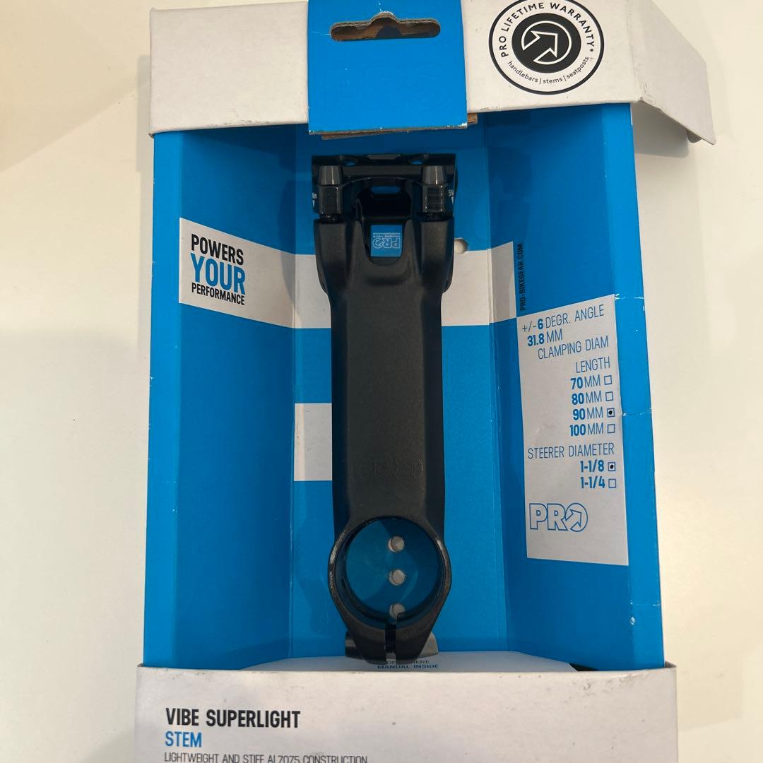 パーツ SHIMANOPRO VIBE SUPERLIGHT STEM 100mm