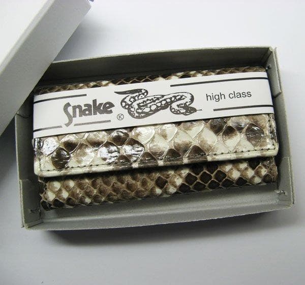 【送料無料】パイソン　キーケース　キーホルダー