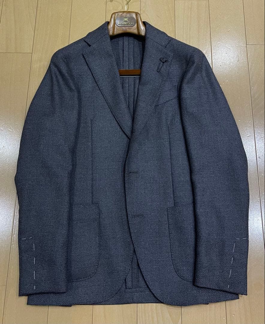 LARDINI ADVANCE グレー ウールジャケット サイズ44