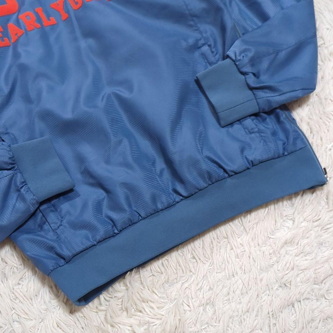 美品 パーリーゲイツ ツインスニード 蓄熱 ジャケット セットアップ 水色