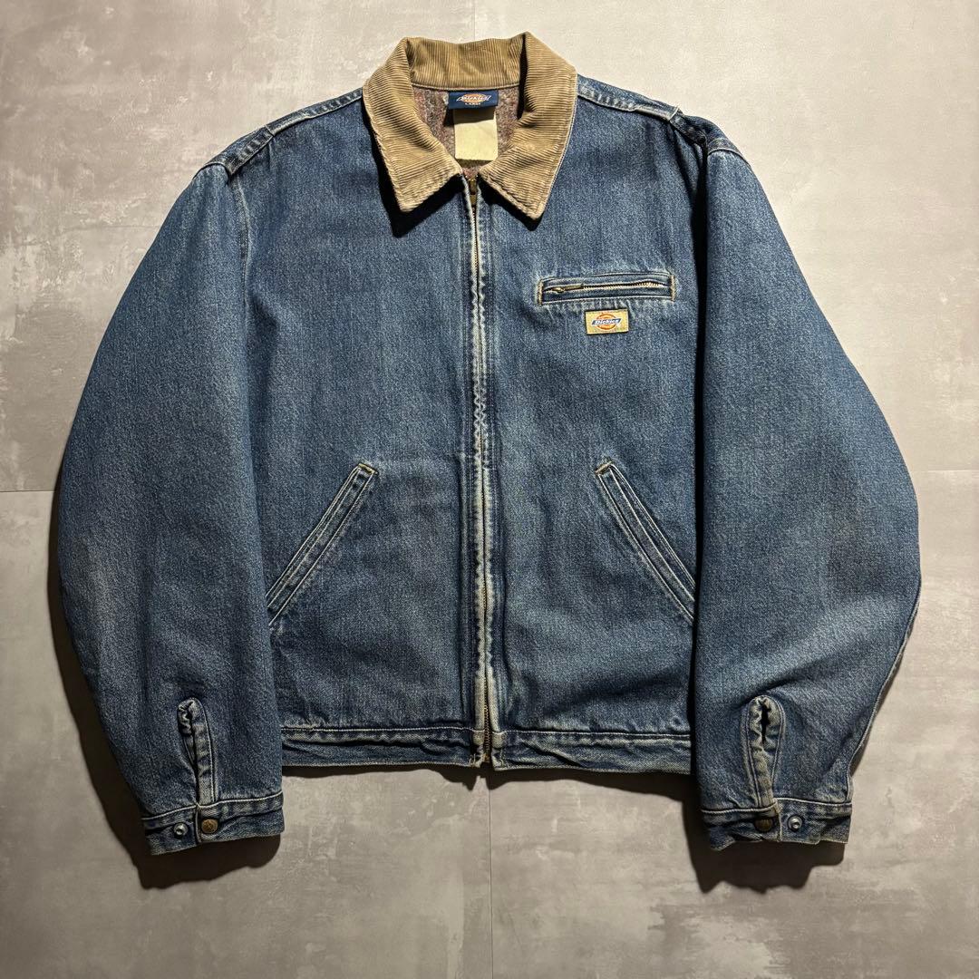 90s- Dickies ディッキーズ　デトロイトジャケット　デニムジャケット