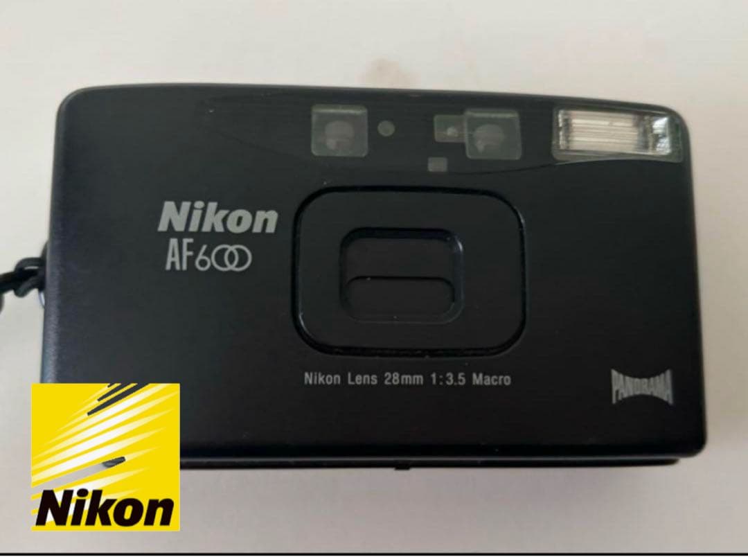 Nikon AF600 コンパクトカメラ 35mmフィルム