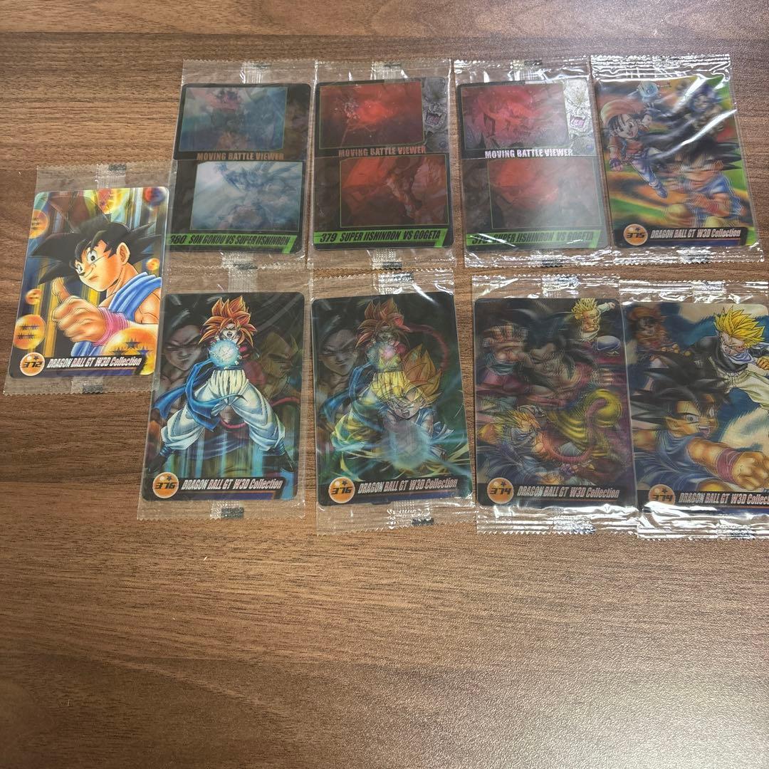ドラゴンボール　ウエハースカード　森永　9枚セット