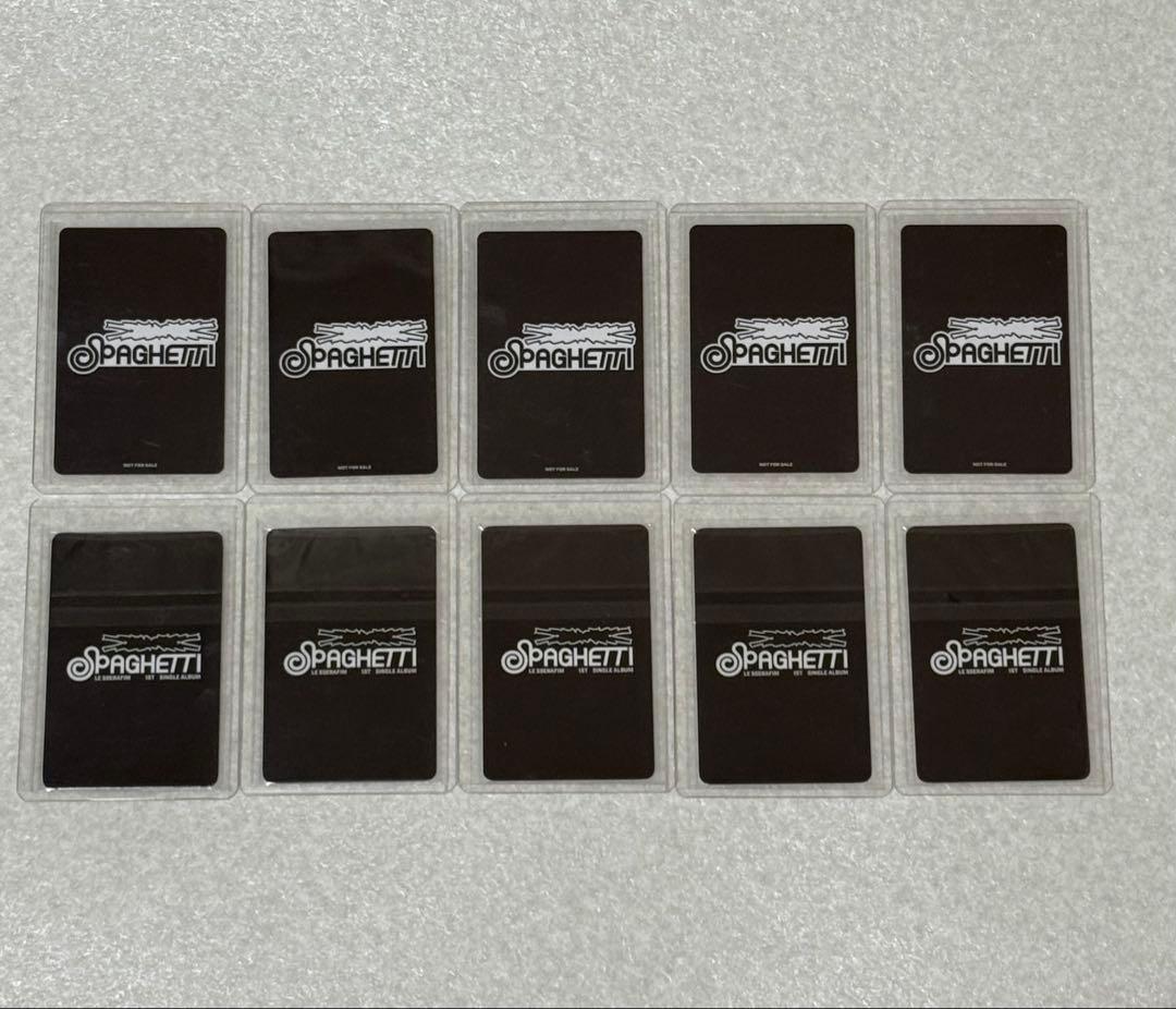 LESSERAFIM ラキドロ 直筆サイン コンプ 10種セット 当選品