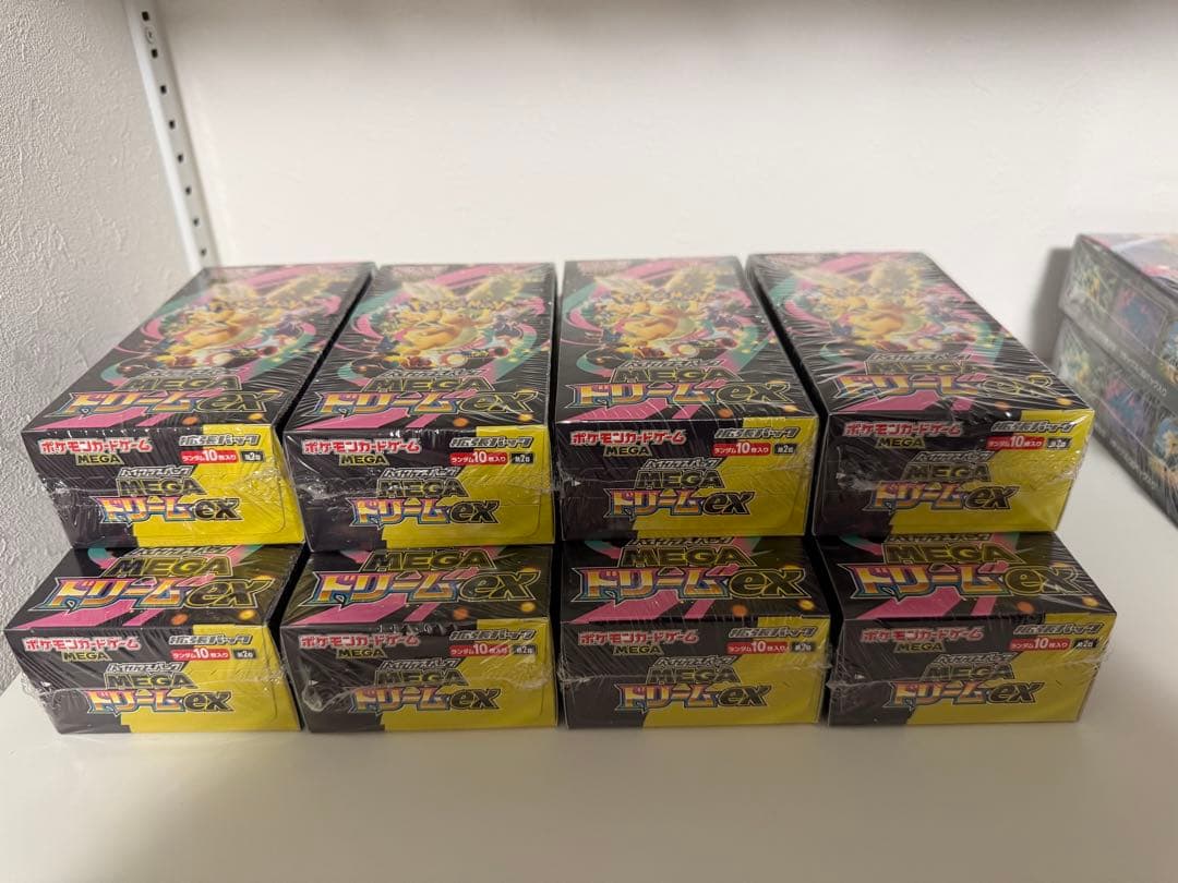 【シュリンク付き】ポケカメガドリーム　8箱