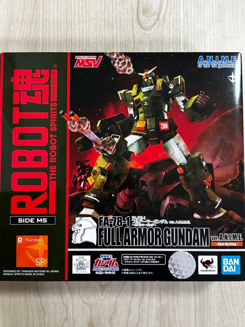 フルアーマーガンダム　A.N.I.M.E. ロボット魂　ROBOT魂