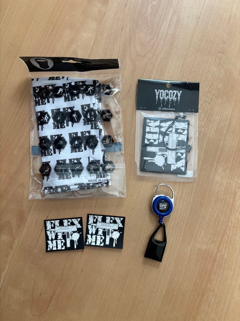 flexwitme 小物 セット ライターケース バラクラバ ステッカー