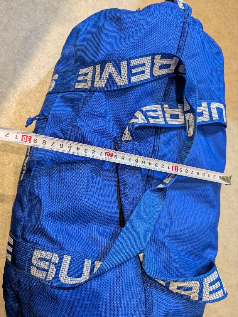 Supreme ボストンバッグ 青