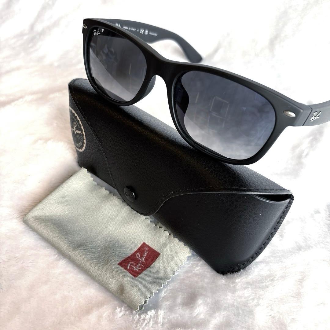 美品 レイバン RB2132-F 601-S/78 偏光 ニューウェイファーラー