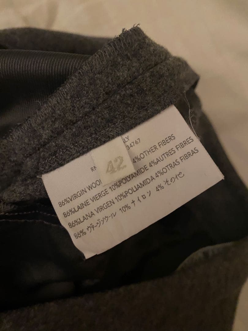 パンツ MIU MIU archive wool slacks