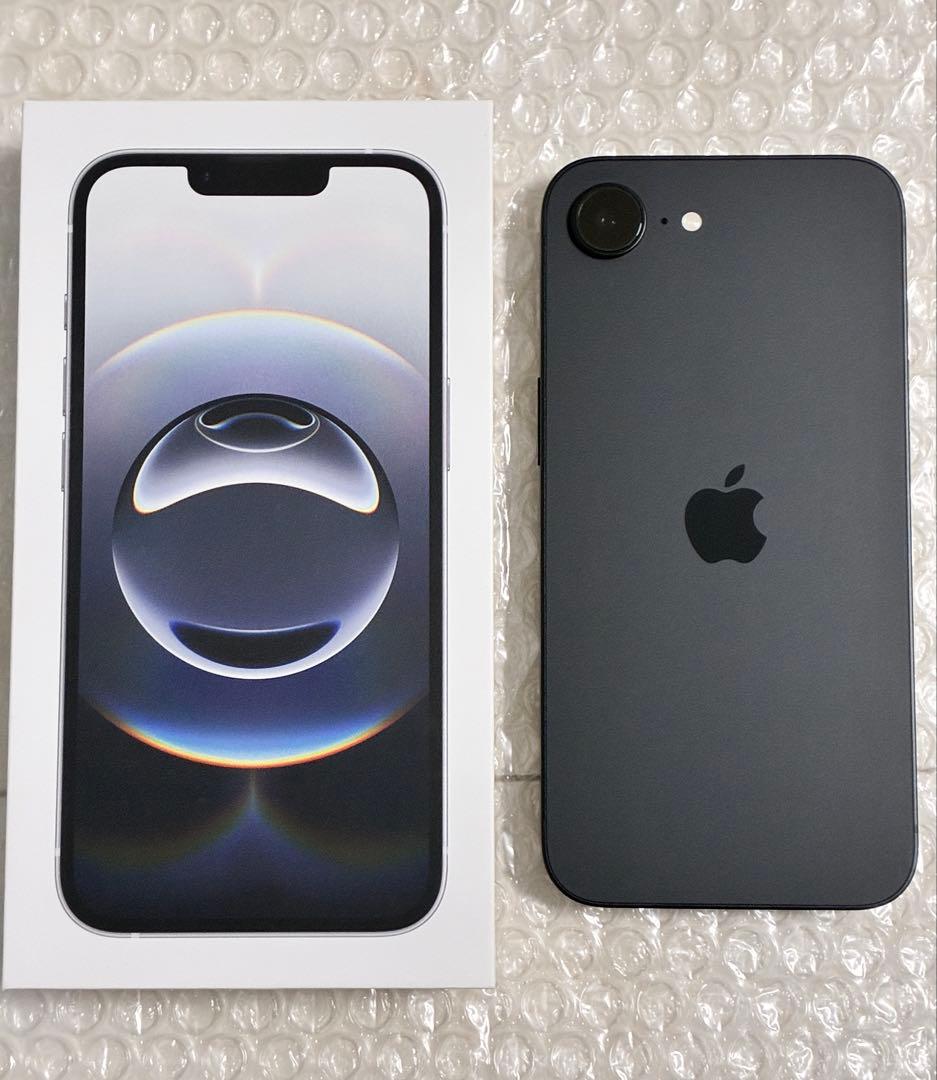 [美品/256GB] iPhone16e ブラック SIMフリー /おまけ多数