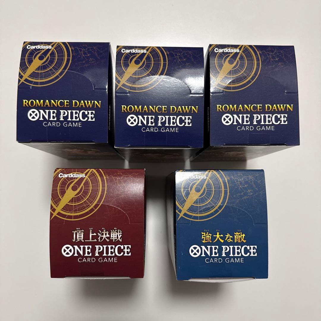 ワンピースカード　ROMANCEDAWN 頂上決戦 強大な敵 未開封BOX