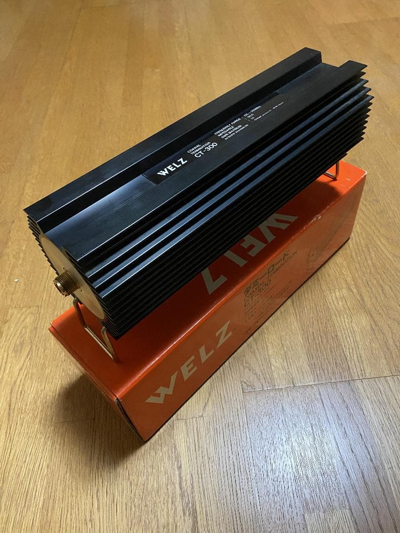 WELZ CT-300 1ｋWダミーロード　取説、箱付き