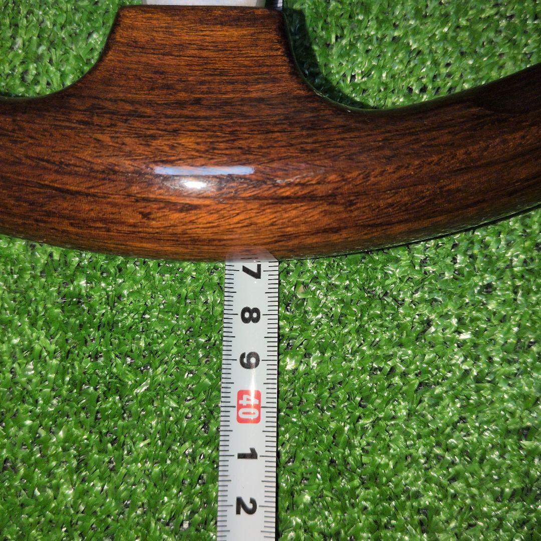 時代物、使用無し、 超美品です。MOMO- ウッドステアリング37㌢