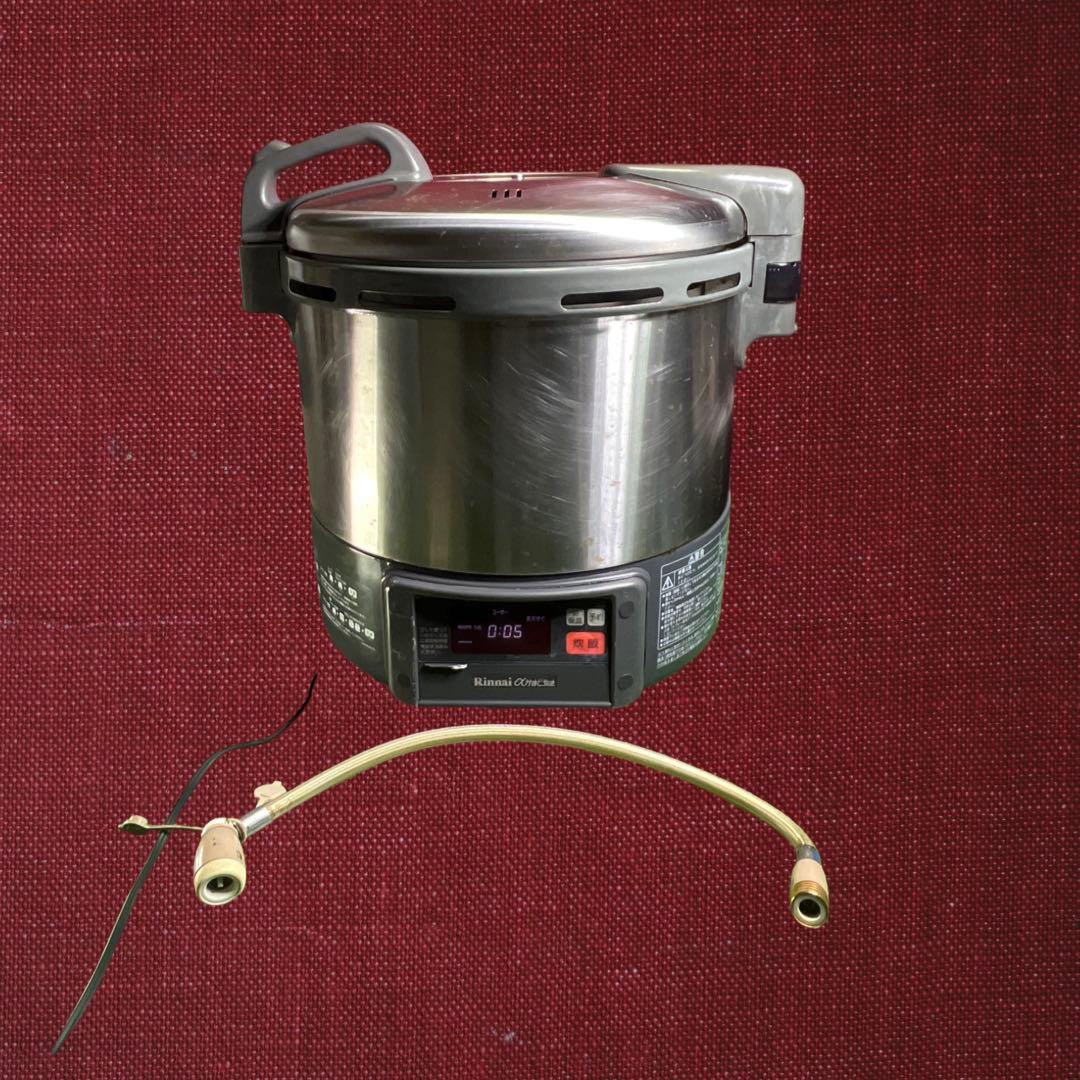 αかまど炊きタイマー付電子ジャー付ガス炊飯器　リンナイ　RR-20VG LPガス