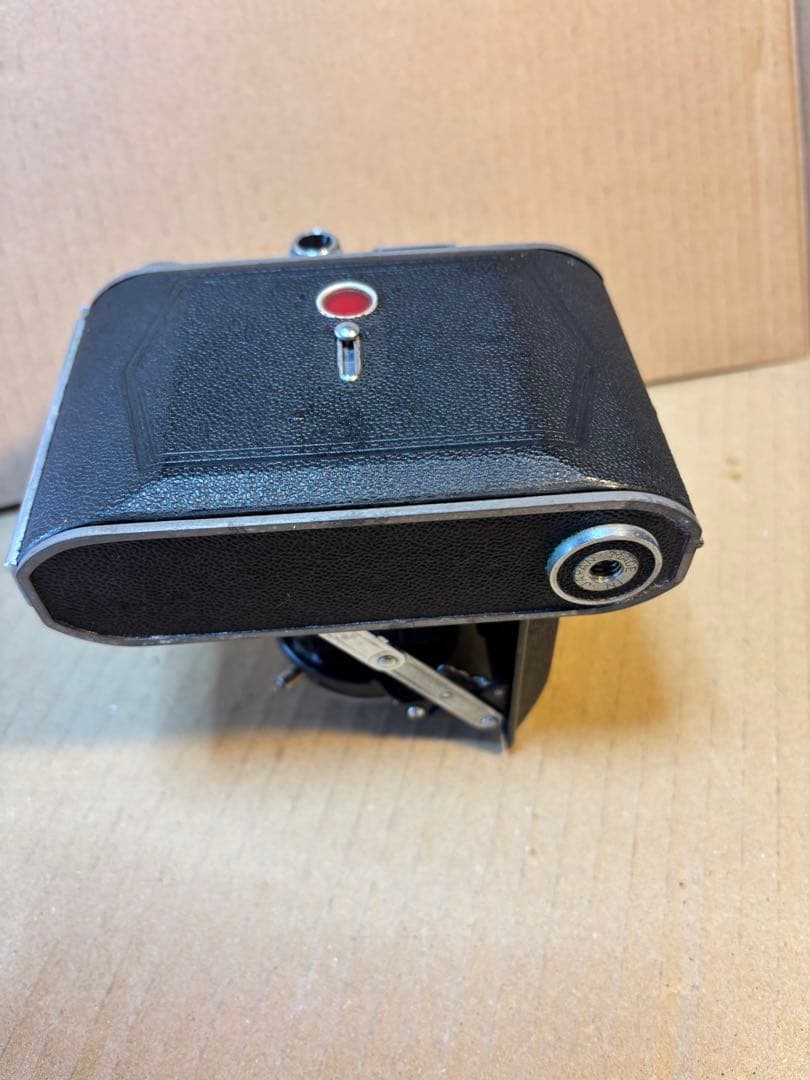 アンティークなミノルタ　蛇腹（ベローズ）カメラ　ケ-ス付き昭和レトロ 希少