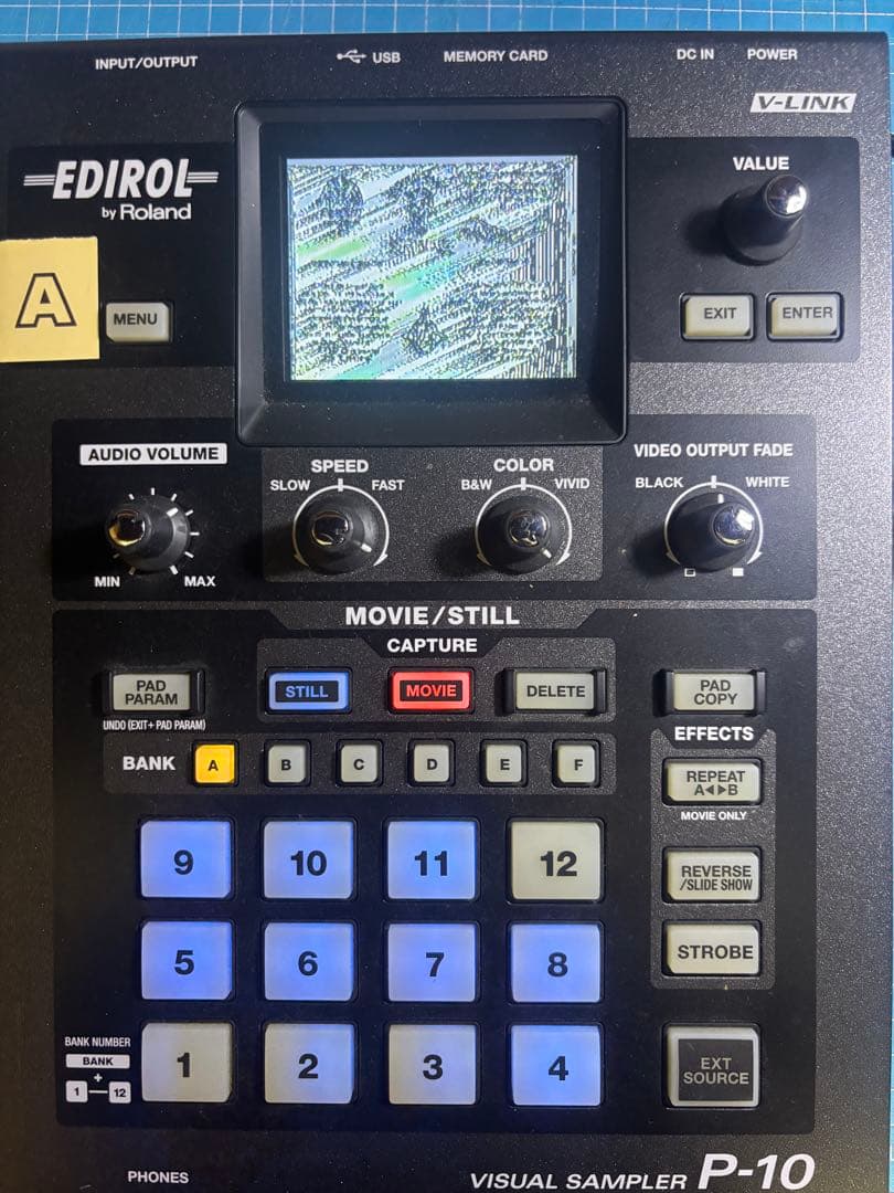 EDIROL ROLAND P-10 ビジュアルサンプラー　VJ機材