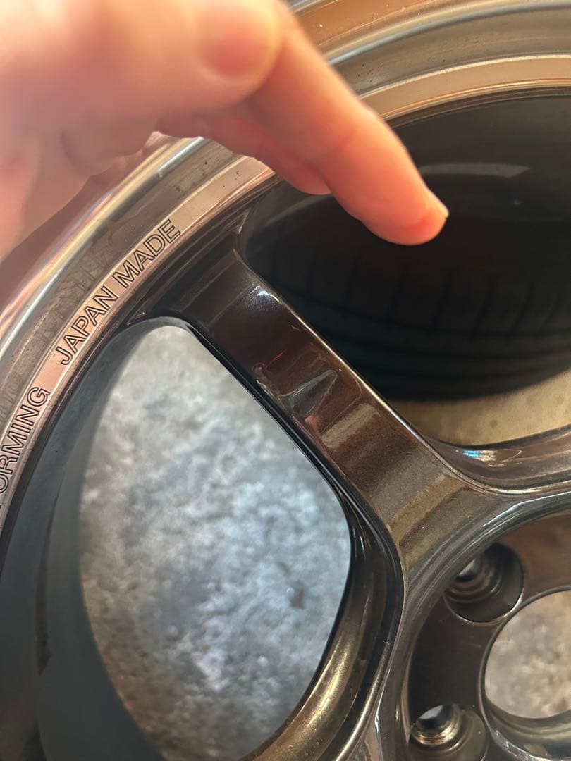 ADVAN RG-D2 17インチPCD100 5穴 7.5j +38