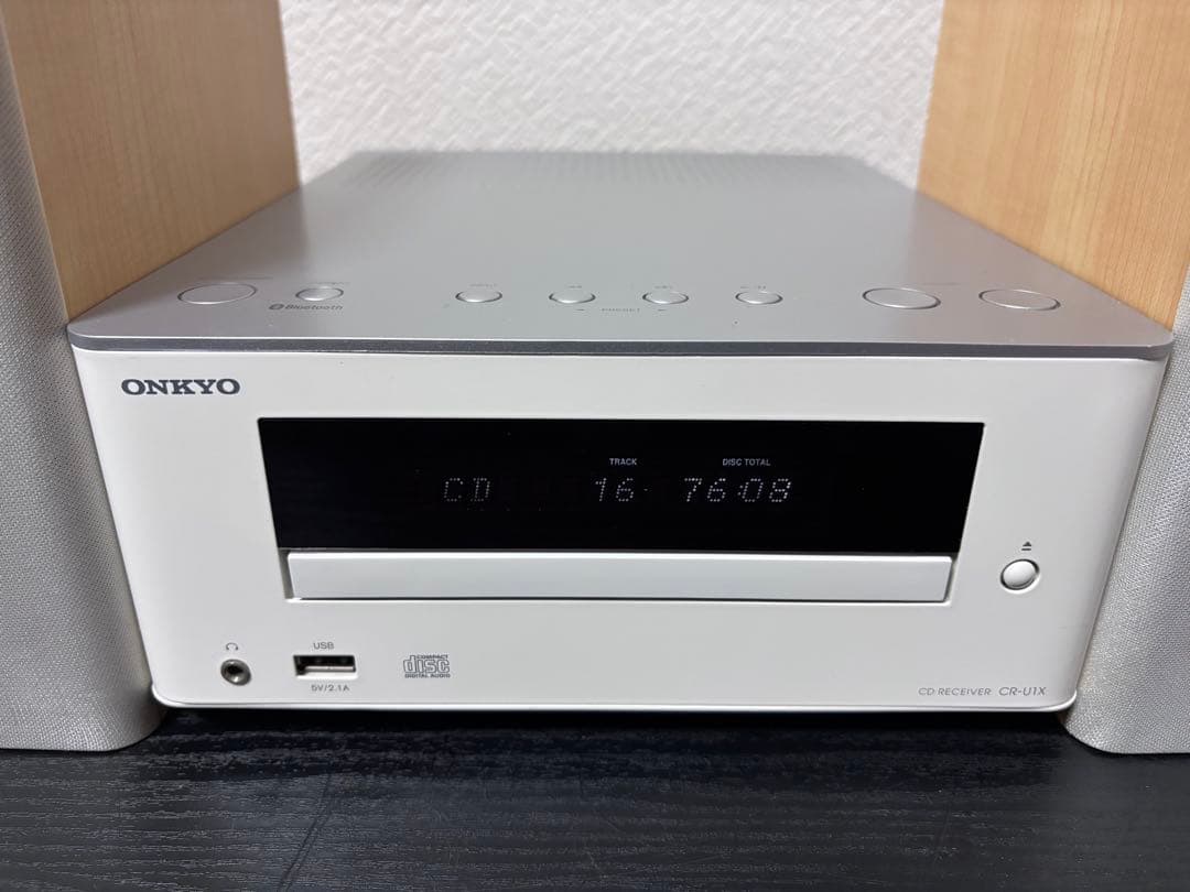 ONKYO CR-U1X（X-U1X）CDコンポ Bluetoothリモコン付き
