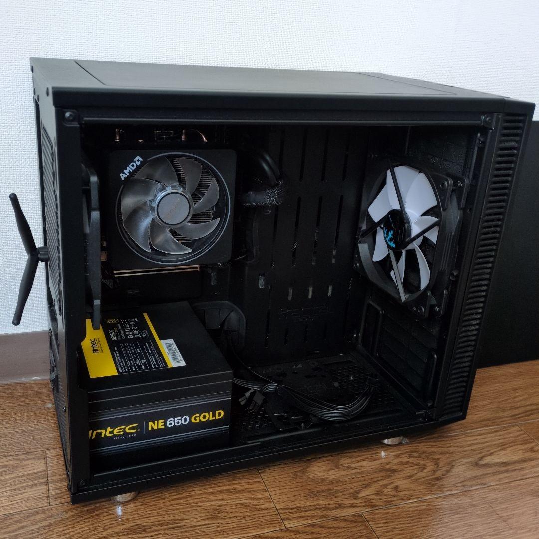 ITX コンパクトゲーミングPC 3700X 16GB m.2 1TB