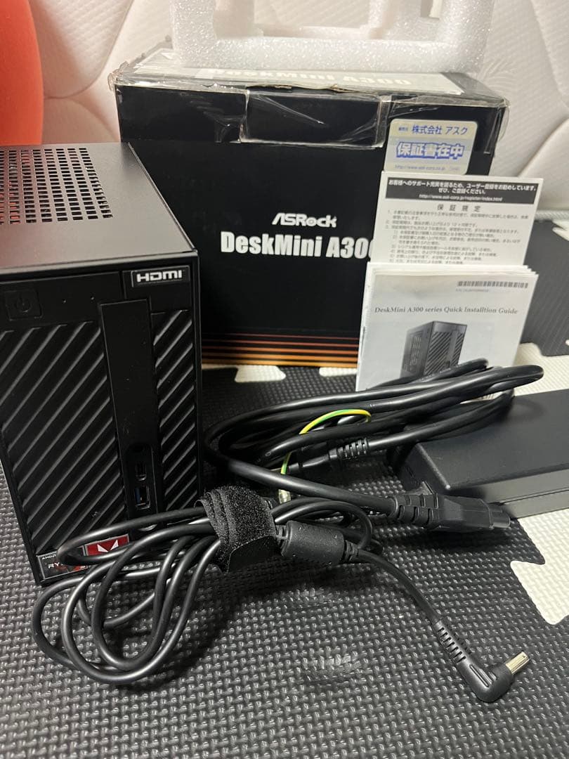 ASRock DeskMini A300 ミニPC ryzen3 3200g