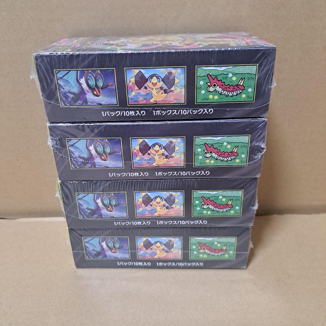 ポケモンカードゲーム MEGAドリームex 4BOX