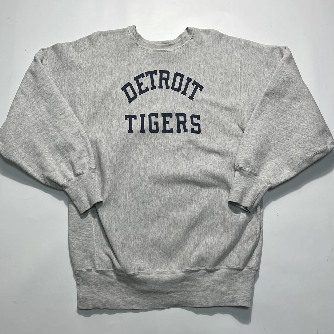 90s チャンピオン リバースウィーブ XL〜 グレー MLB 2段 7690