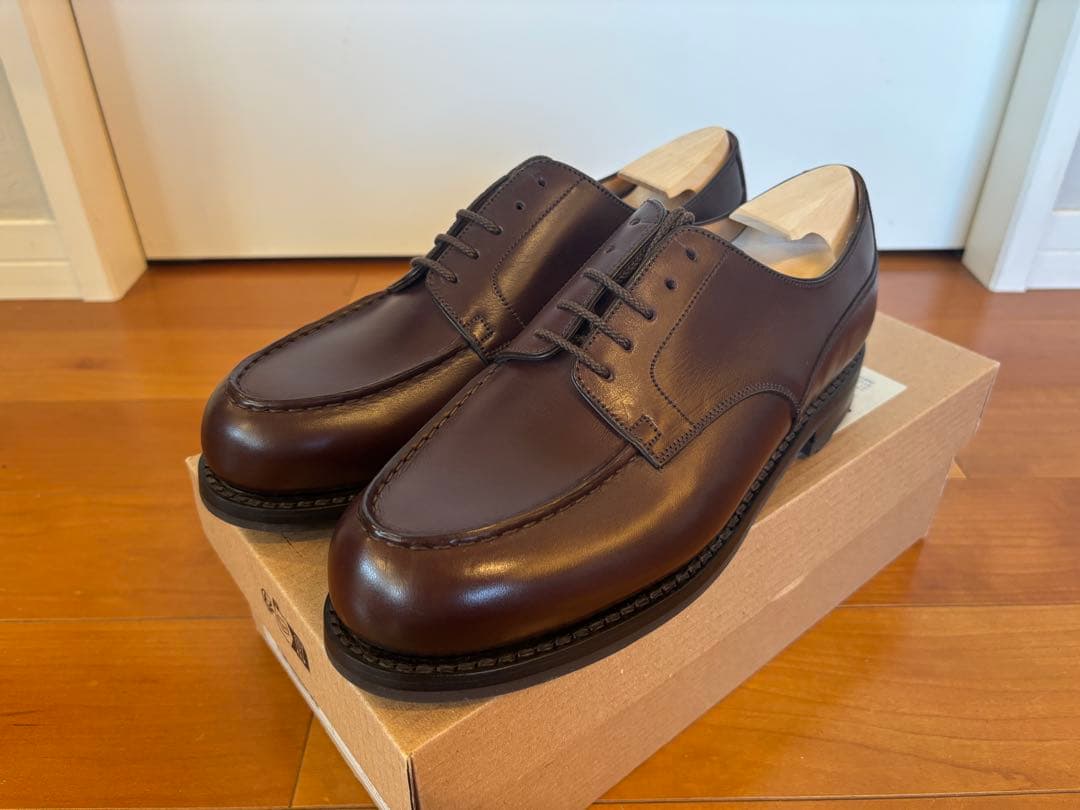 新品 J.M. WESTON Golf ゴルフ 641 6D 純正シューツリー付