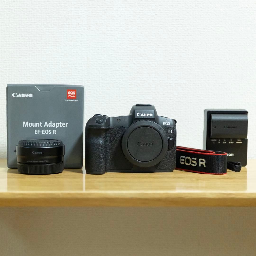 Canon EOS R ボディ EF マウントアダプター
