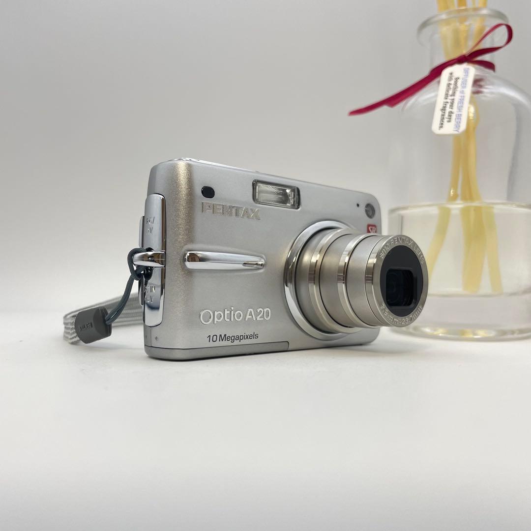 美品✨PENTAX Optio A20✨動作確認済 スマホ転送OK 可愛い♪