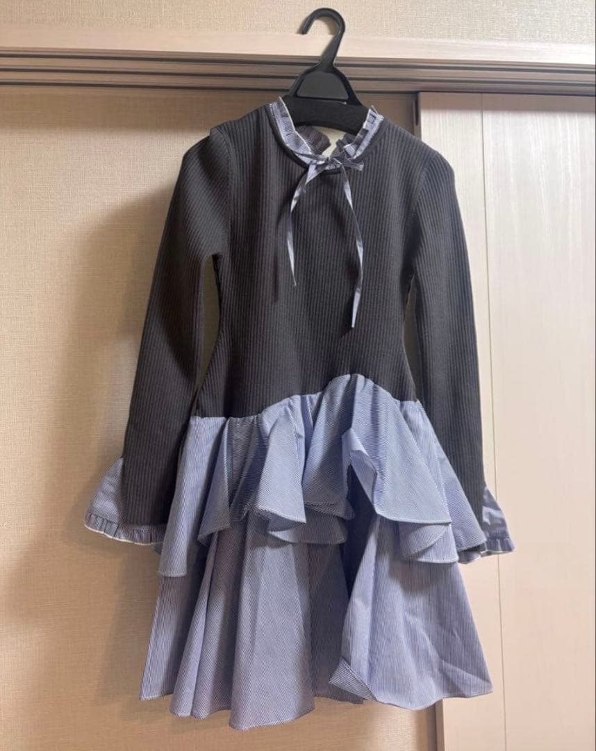 スナイデル Sustainableドッキングミニニットワンピース　ST