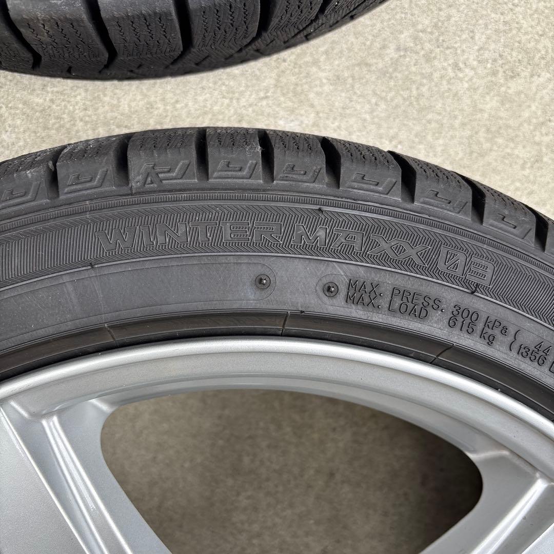 225/45R18 ダンロップ　スタッドレス&アルミセット