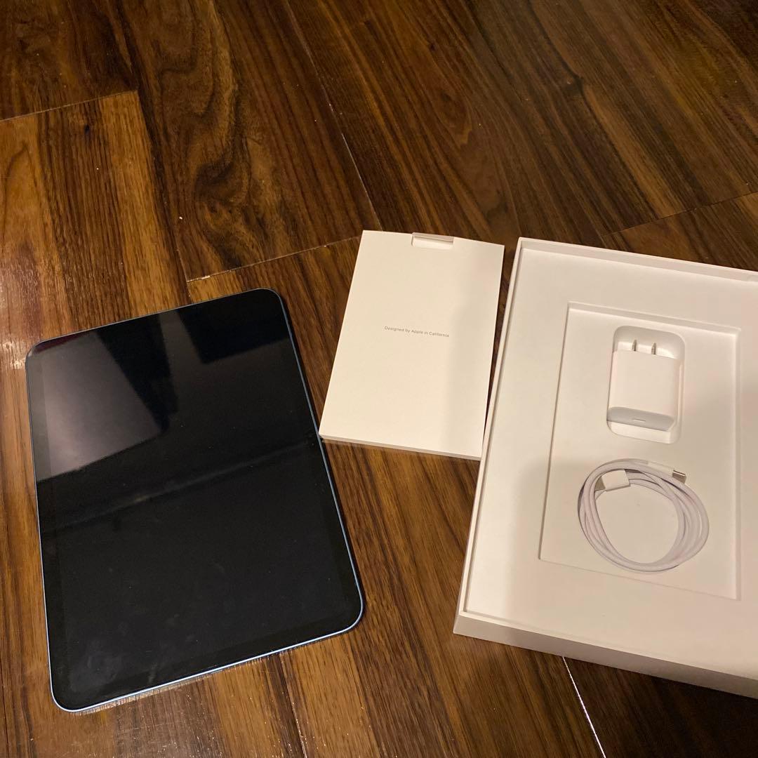 Apple iPad (第10世代) ブルー 本体 + 社外ペンシルセット